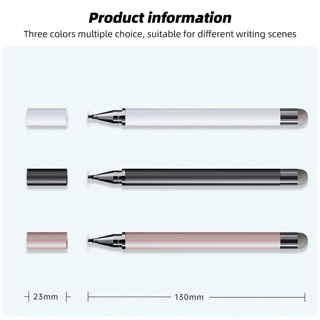 FONKEN Универсальный стилус 2 в 1, емкостный экран для рисования, сенсорная ручка для планшетов, Android, IOS, аксессуары для телефонов