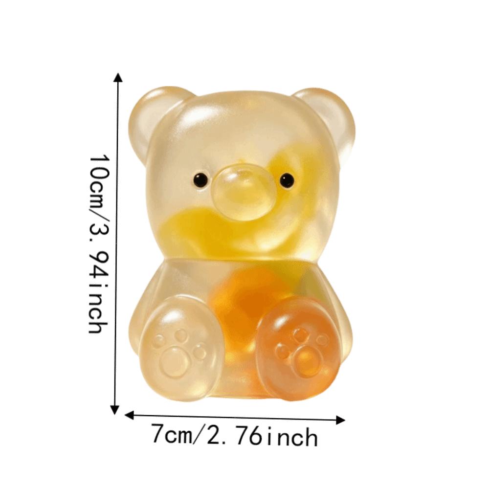 Colorful Little Bear Squeeze Toy Slow Rebound Slow Rising Toy Bear Fidget Toy Birthday Party Favor