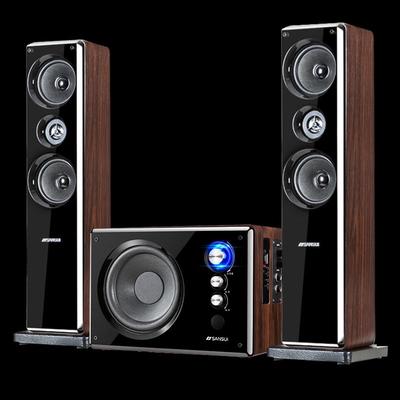 Акустическая система Sansui для домашнего кинотеатра KTV с сабвуфером, штепсель CN (адаптер в комплекте)