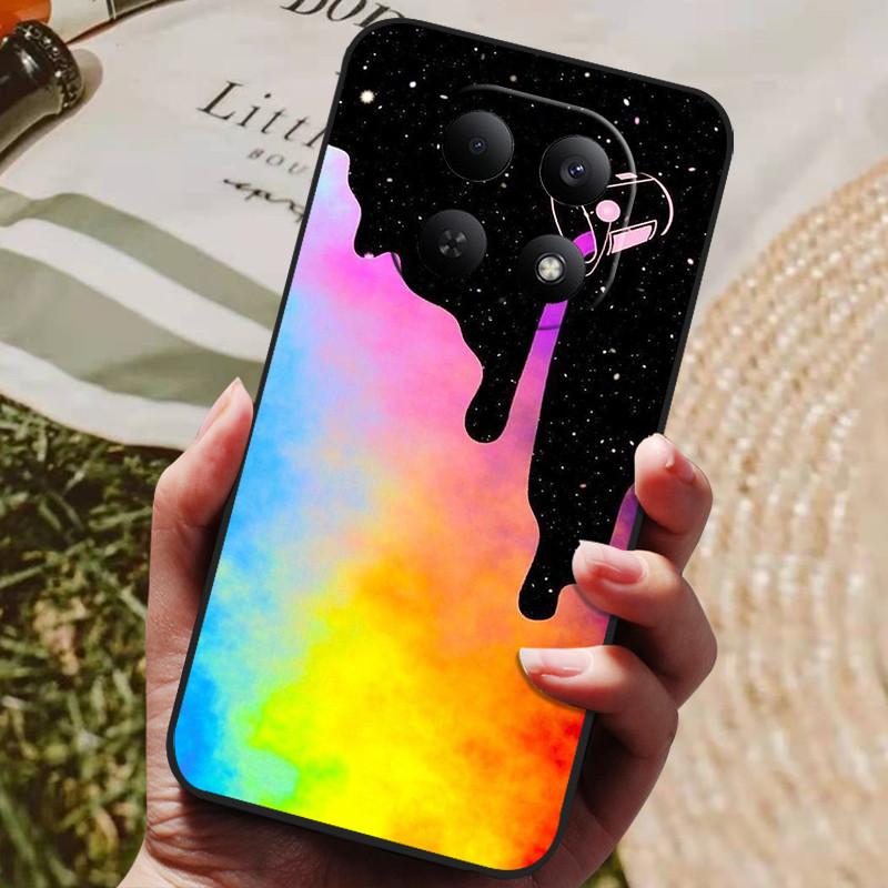 Для Xiaomi Redmi Note 15 4G Глобальный Чехол Обложка Funda Роскошный ТПУ Ударопрочный Мультяшный Силиконовый Чехол для Телефона Для Redmi Note15 4G Coque