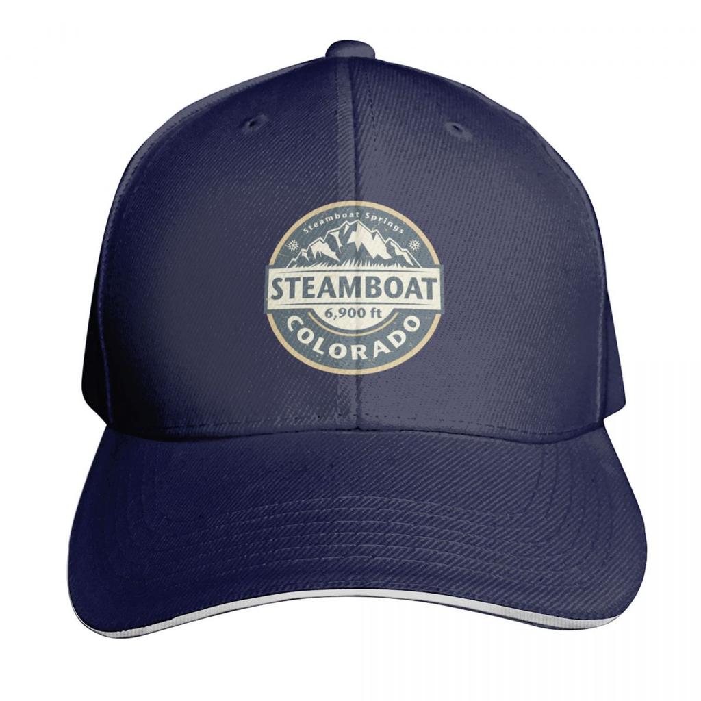 Steamboat Springs Colorado Baseball Cap black tactical cap Unisex hat Custom Cap Womens Hats  Unisexs