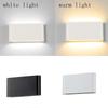 LED Light Bedside Lamp Square Reading Lamp Bedroom Decoration Wall Lamp  Bar