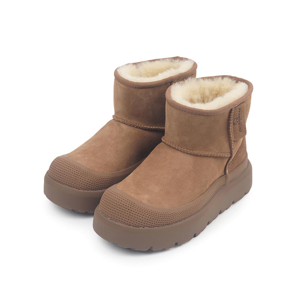 Oz Ugg Wear Adult Classic Plus Mini Boots Brown