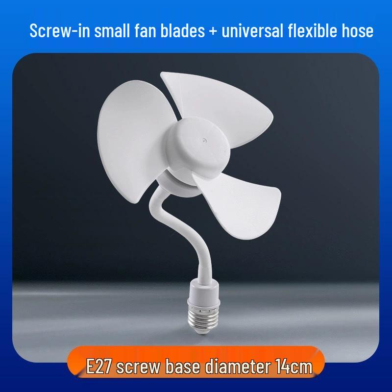 Multi-functional Socket Fan: Small Whirlwind Wall-mounted or Floor-standing Fan for Toilet and Kitchen