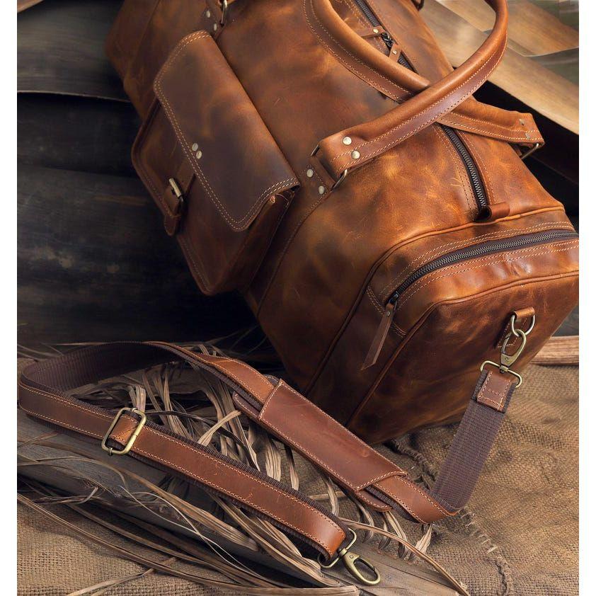 Кожаная дорожная сумка, дорожная сумка для багажа, спортивная сумка для отдыха на выходных, мужская дорожная сумка ручной работы из кожи, подарочная спортивная сумка для мужчин