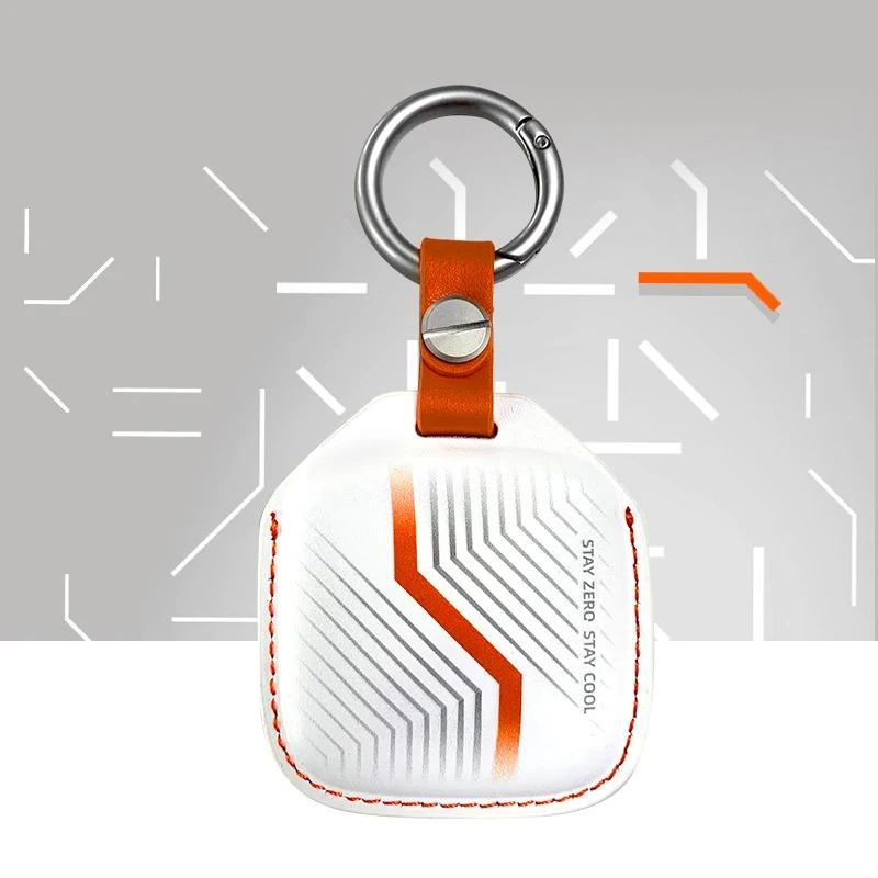 Для Zeekr 001/009/X Чехол для Bluetooth-ключа Кожаный защитный чехол для ключа Geek Декор интерьера Автоаксессуары Инструменты для модификации
