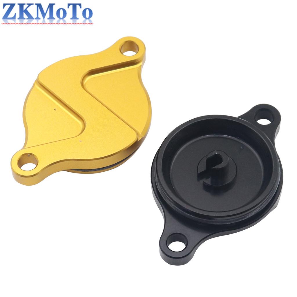 Motorcycle CNC Aluminum Oil Filter Cover For Suzuki RMZ250 RMZ450 RMZ450Z RMZ 250 450 450Z 2005-2014 2015 2016 2017 2018 2019