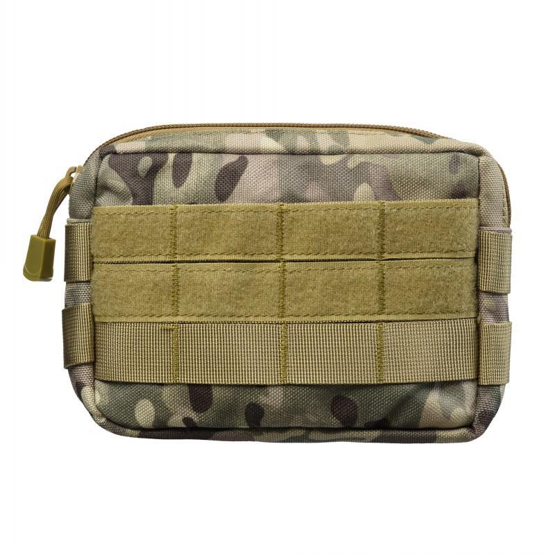 600D Camouflage EDC Tactical Bag: Outdoor Commuter Coin Purse & Tool Storage