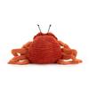 Jellycat Серия "Океан" Животное Краб Милая Кукла Плюшевая Кукла Высота 15 см/11 см