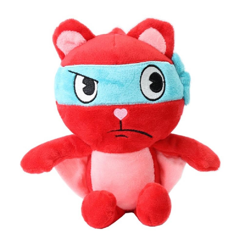 25CM HTF Happy Tree Friends Anime Happy Tree Friends Soldier Fliqpy Plush Toys Dolls Military Flipy Doll Plush Toy for Kids Gift