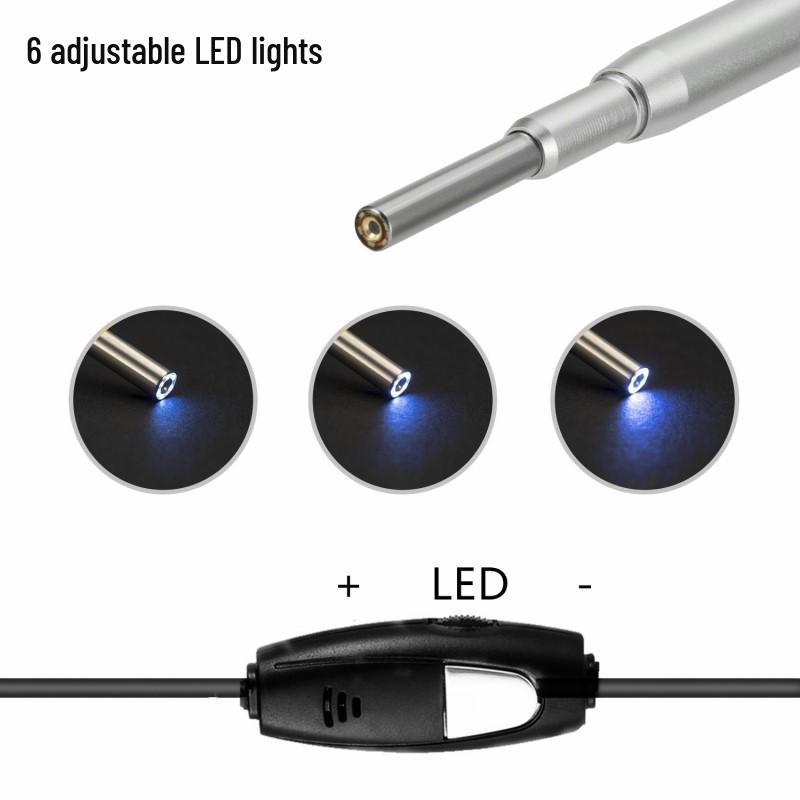 Визуальный эндоскоп-отоскоп Spot HD 720P для осмотра уха, носа и горла