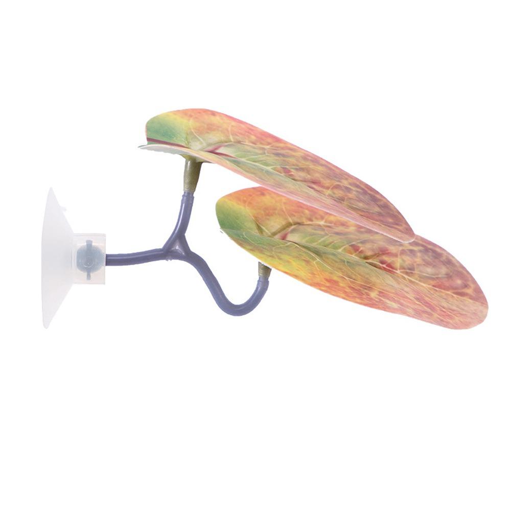 Имитация листьев лотоса/Искусственный лист Лист для отдыха рыбки петушка Лист для игры, расслабления и укрытия рыбки петушка