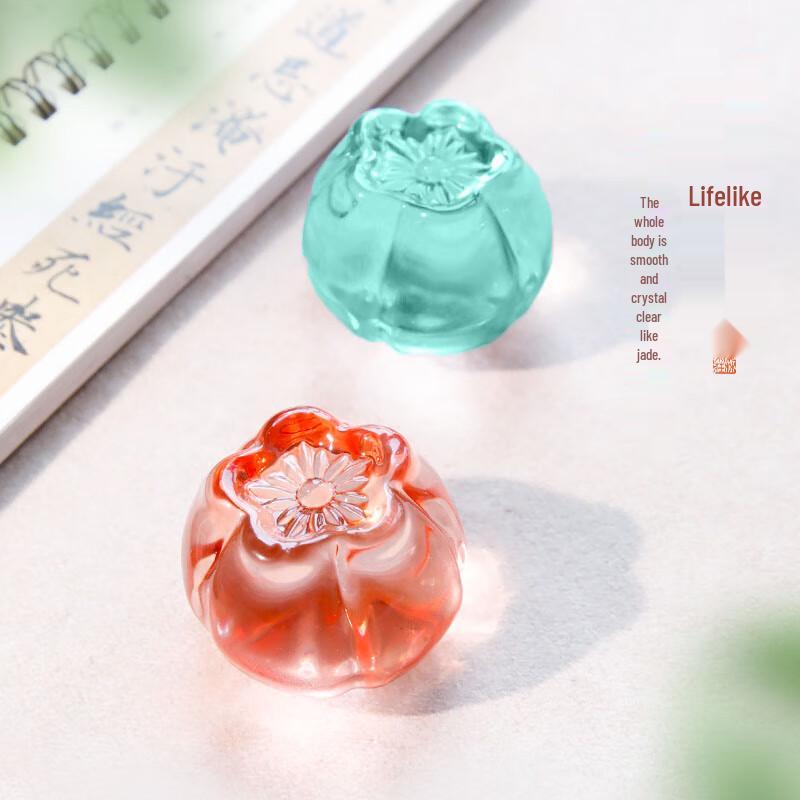 Handcrafted Glazed Calligraphy Paperweight