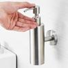 Liquid Soap Dispenser Black Silver Color Bathroom Accessories 304 Stainless Steel Soap Dispenser Bottle Hotel Shampoo Dispenser