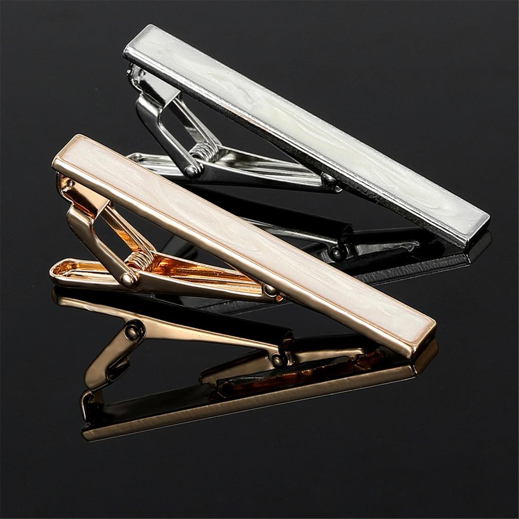 Classical Tie Clip for Formal Event Men Business Suit Tie Clip Official Neck Tie Holder Tie Pins All Matching Tie Bar