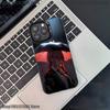Чехол для телефона Аниме М-Макима для iPhone 17,16,15,14,13,12,11,Pro,XS,Max,Plus,Mini,SE4,E Черный Матовый Ударопрочный Чехол
