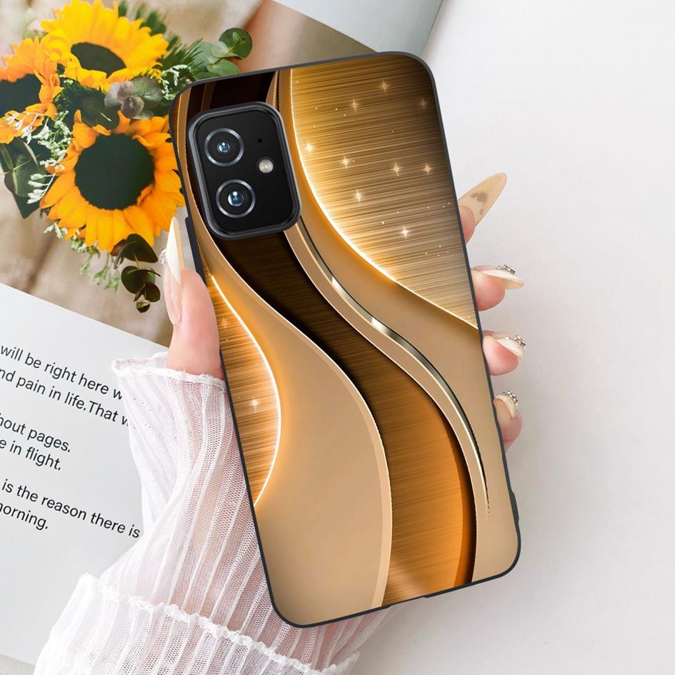 For Asus Zenfone 8 ZS590KS Phone Case Popular Butterfly Soft Black Silicone Cover for Asus Zenfone 8z Case Zenfone8 I006D Bumper