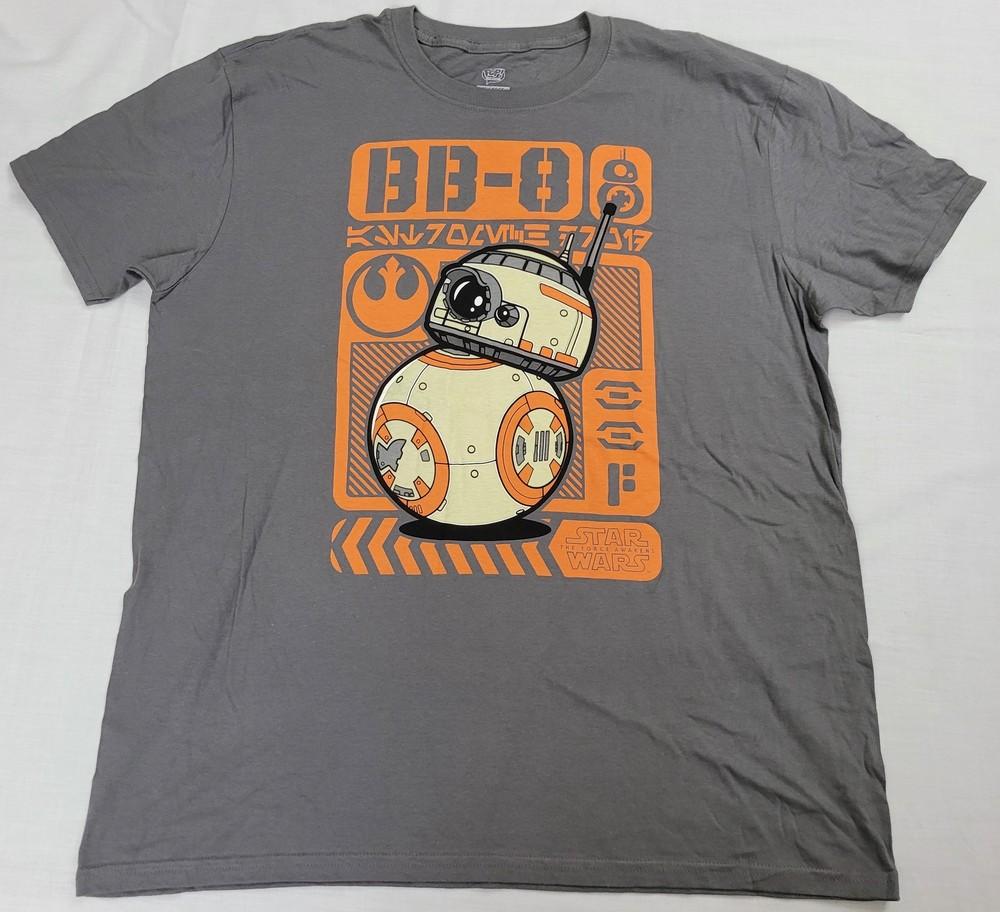 BB-8 Звездные Войны Funko Pop Футболки BB 8 BB8 Мужская Футболка Унисекс Футболка