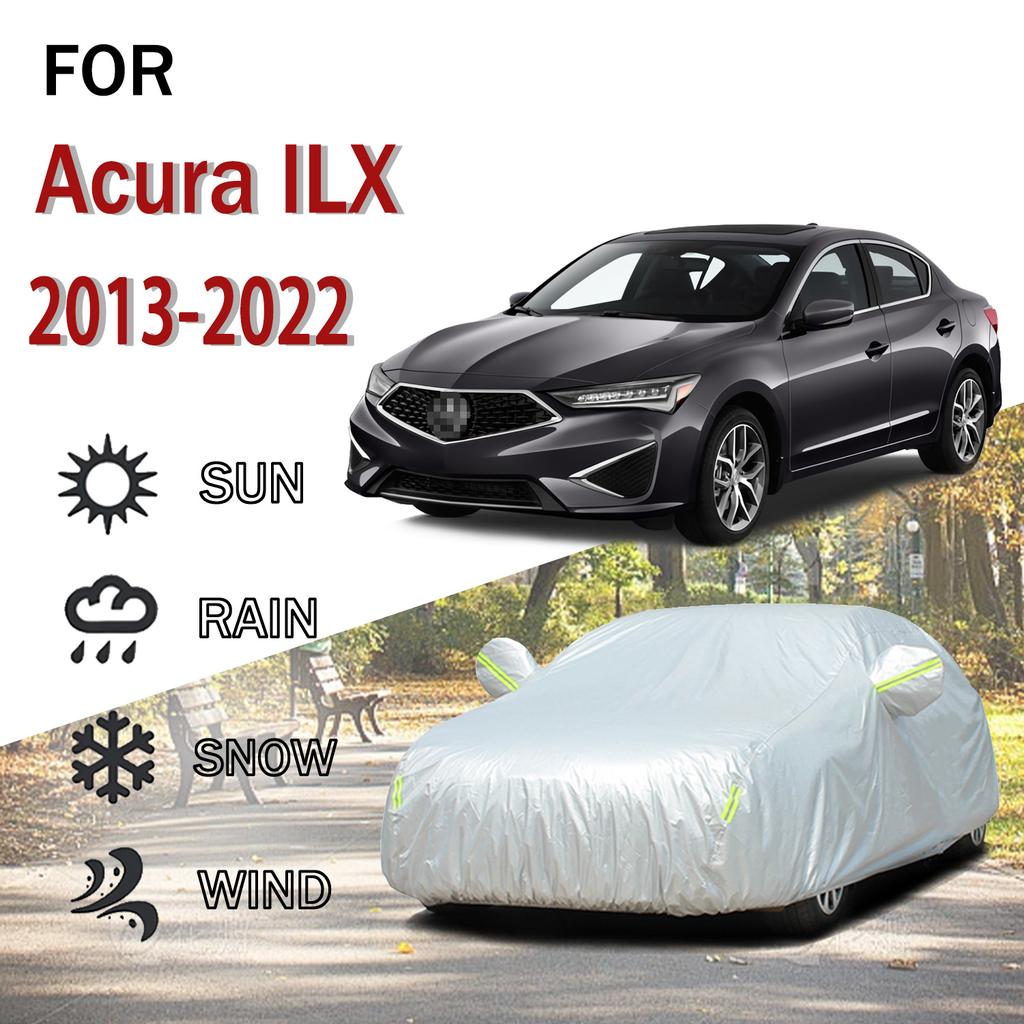 Для Acura ILX 2013-2022 Защита на улице Полные чехлы для автомобиля 190T Снежный чехол Солнцезащитный козырек Пылезащитный чехол Аксессуары для экстерьера автомобиля