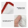 Replacement Flat Mop Pads for Vileda Microfiber White Floor Mop Cloth Washable Reusable Refill Pad