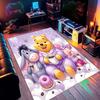 Winnie the Pooh Pattern Rug - Non-slip kitchen mat, outdoor rug, home and bedroom decor, yoga mat, birthday gift.