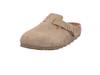 Birkenstock Boston Suede Leather Size 1025844, Khaki, 5-5.5