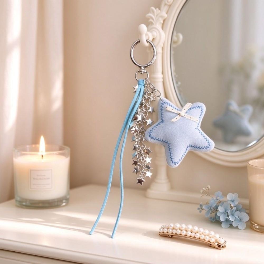 Tassel Phone Pendants Y2K Keychains Bag Accessories Keyring Car Key Holder