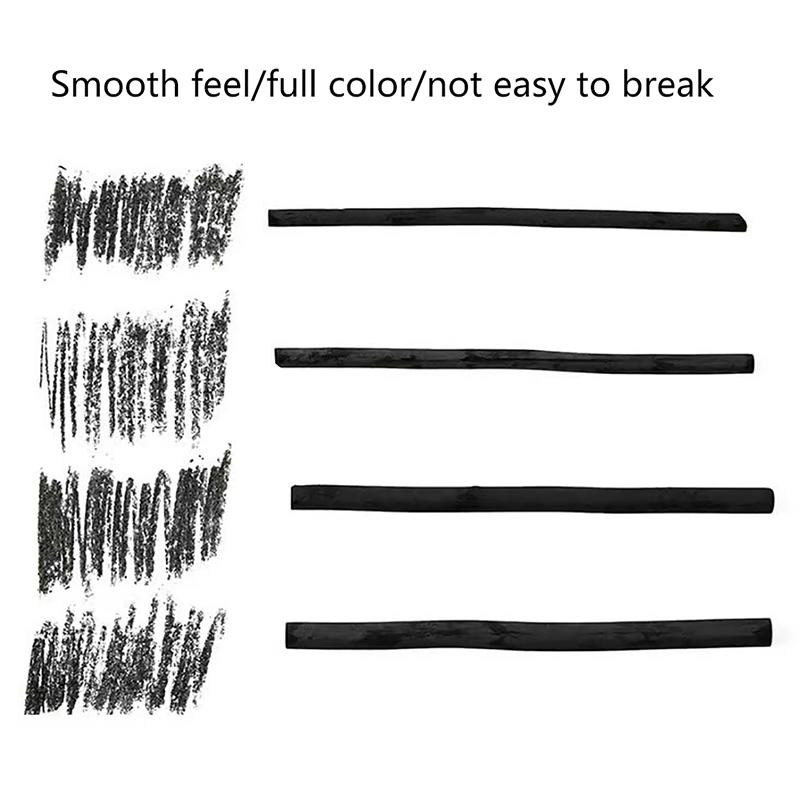 8 шт./упак. эскизный рисунок ивовый уголь для рисования принадлежности для рисования