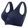 Plus Size Cross-Border Sports Bra with Mesh Back for Yoga and Running
