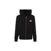 Kenzo logo-embroidered stretch-cotton hoodie FD65SW1004ME99J-