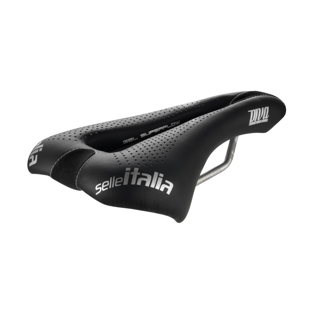 SELLE ITALIA DIVA Gel Ti316 BLK S S.FLOW