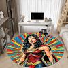 1pc Wonder Woman, Superhero Chair Carpet for Office Non-Slip, Indoor Non-Slip Washable Carpet, Non-Shedding Mat For Office yy251030073