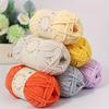 3pcs Chunky Polyester Yarn Plush Velvet Texture Soft Thick 4mm Yarn for Crocheting & Knitting Versatile Chenille Craft Yarn