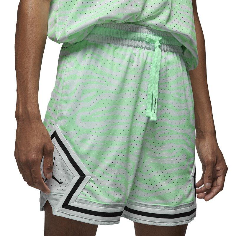 Jordan Dri-FIT Sport Повседневные шорты с дышащей полоской и бриллиантами, мужские брюки мятно-зеленого цвета DM2819-379