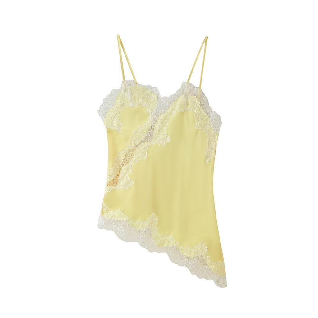 Женские топы-майки из шелкового сатина с V-образным вырезом, повседневные майки без рукавов, нарядные летние рубашки