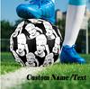 Custom Text Size 5 Soccer Ball, Standard Match Football For OutdoorP!nk singer