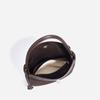 New stylish and simple versatile genuine leather handbag, cowhide frosted single shoulder crossbody commuter bag