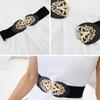 Fashion Women Accessories Sweater Decorative Wide Waist Belt Elastic Buckle Dress Strap Waistband