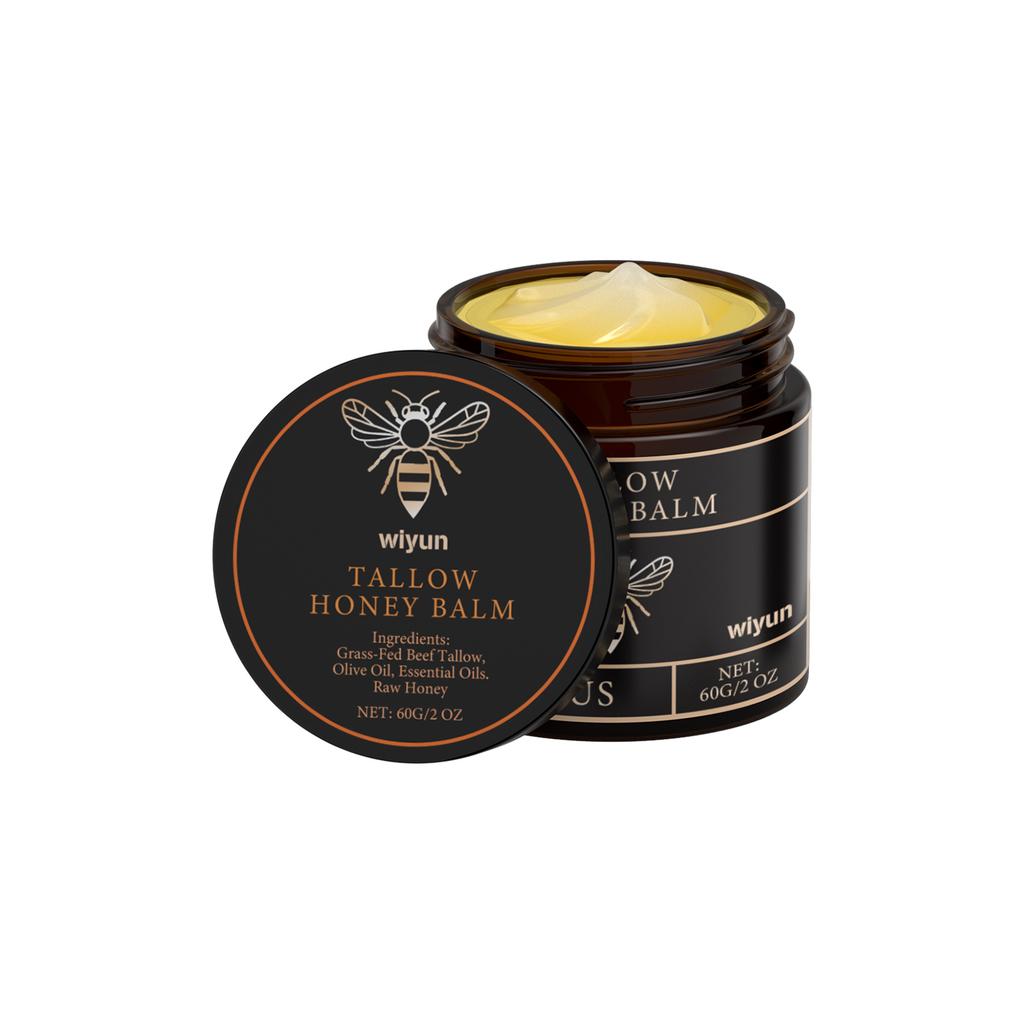 Beef Tallow Honey Moisturizing Cream 1 Pack Deep Hydration Long-Lasting Moisture Lightweight Non-Greasy Silky Skin All-Body Use