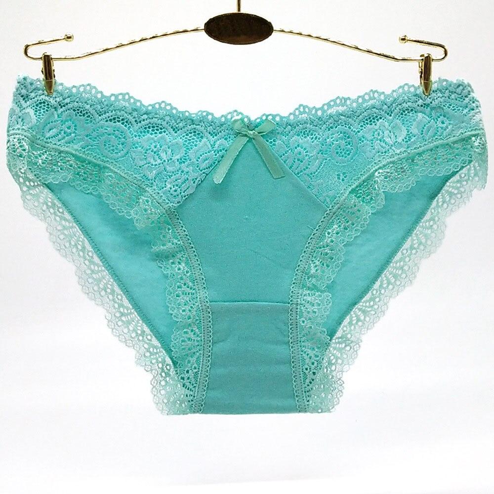 Женское нижнее белье, хлопковые сексуальные кружевные хипстерские трусики с низкой талией, повседневные трусы для молодых девушек, 6 шт.