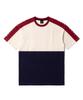 QT8 GARMENTS Футболка с тремя цветами Oc (Бургундия)