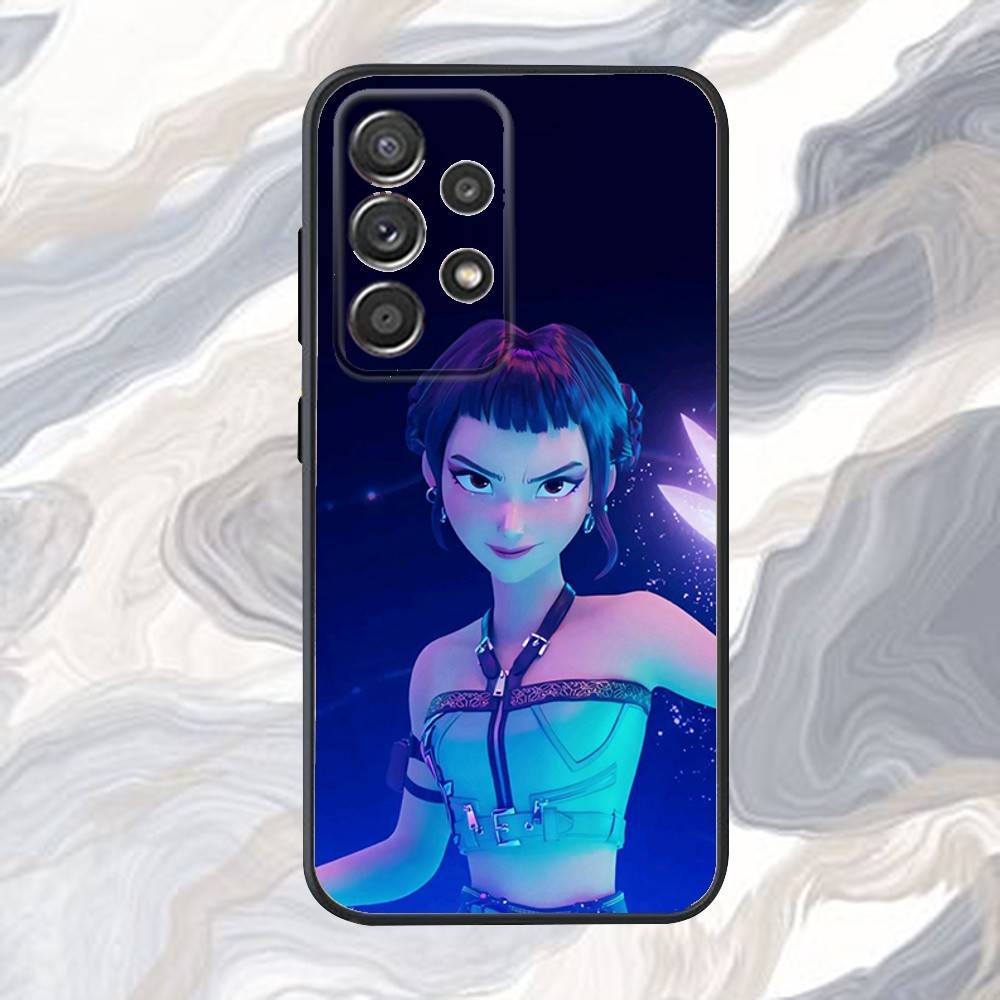Чехол для телефона KPOP D-Demon-ns H-Hunters для Samsung S25, S24, S21, S22, S23, S30, Ultra, S20, Plus, Fe, Lite, Note, 10, 9, 5G Черный