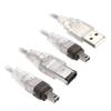 Профессиональный USB-кабель к IEEE1394 FireWire, кабель данных USB-1394 для цифровых видеокамер и компьютеров, 1,5 м