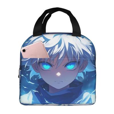 S-Solo L-Leveling Аниме Мерч Изолированная сумка-ланчбокс для офиса Сумка для хранения еды Портативный термосумка Ланч-бокс Bento