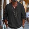 Уличная ретро мужская рубашка с длинным рукавом, чистый хлопок, business casual, дышащая, тонкая, однотонная, базовая рубашка