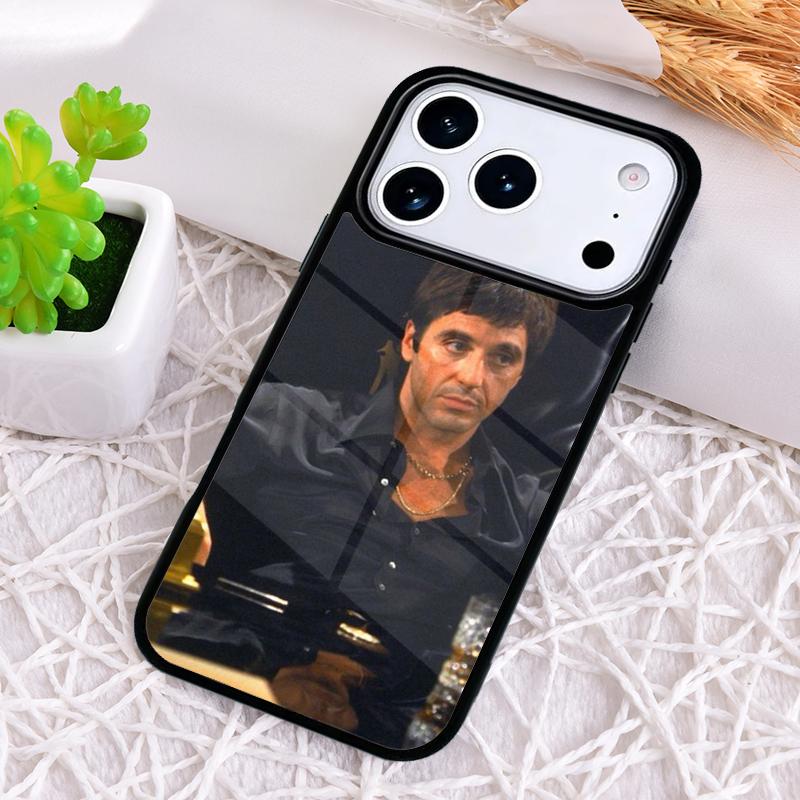 Чехол для телефона Аль Пачино Лицо со шрамом для iPhone 17 Air 16 15 11 12 14 13 Pro Max Ударопрочный чехол