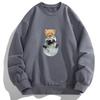 Autumn and Spring Long Sleeved T-shirt Men's Sweater Base Shirt Men's Round Neck Pullover Sweater Men