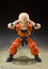 TAMASHII Dragon Ball Z Krillin Strongest Man 115mm PVC ABS Painted Movable Figure NATIONSS.H.Figuarts - Earthling's - Approx. &