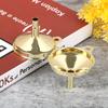 Functional Stainless Steel Gold Funnel Cone Oil Liquid Dispenser Kitchen Tools