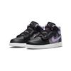 Air Jordan 1 Mid Alt SE PS Houndstooth Black Lilac White Metallic Silver DO2493-015